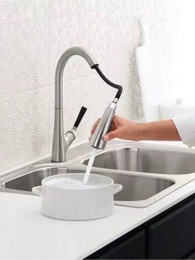 Kohler Malleco Pull Down Kitchen Sink Faucet w/ Soap Dispenser 1312087-SD-VS New